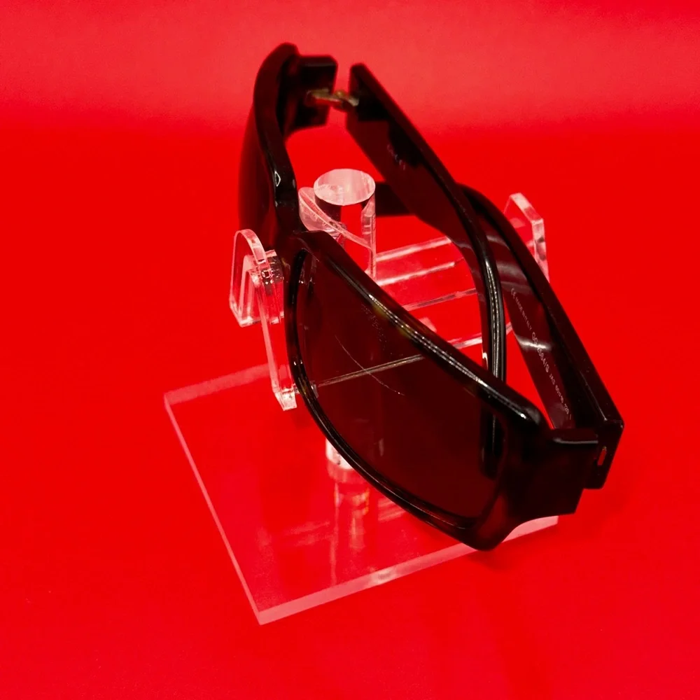 Gucci Tortoiseshell Rectangular Sunglasses